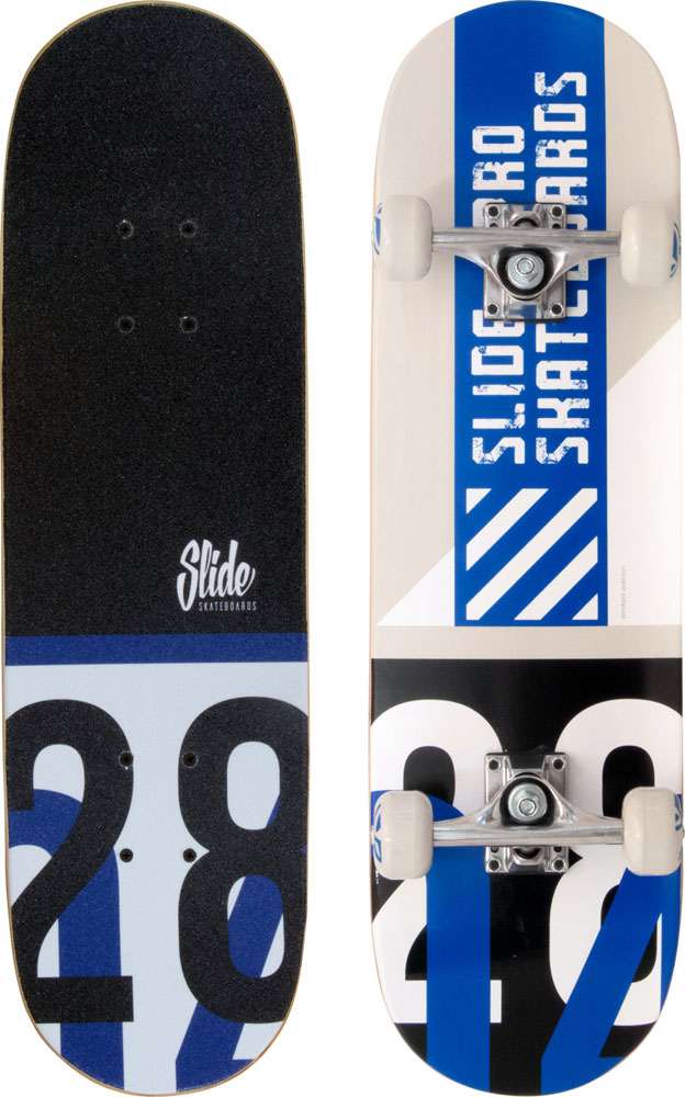 Slide | Skateboard | 28-Zoll | Blue Street