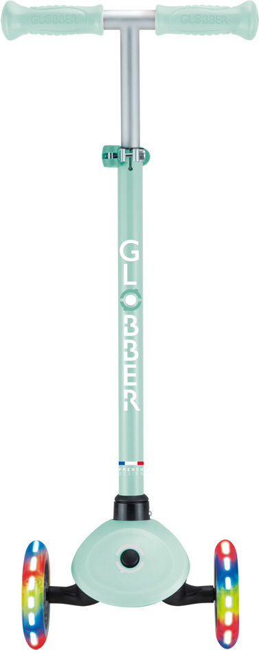 Globber Mini Scooter | Primo Lights | Dark Mint - Mint
