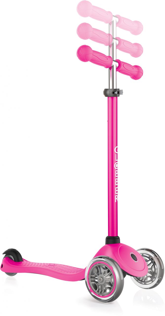 Globber Mini Scooter | Primo | Anodized T-Bar | Pink