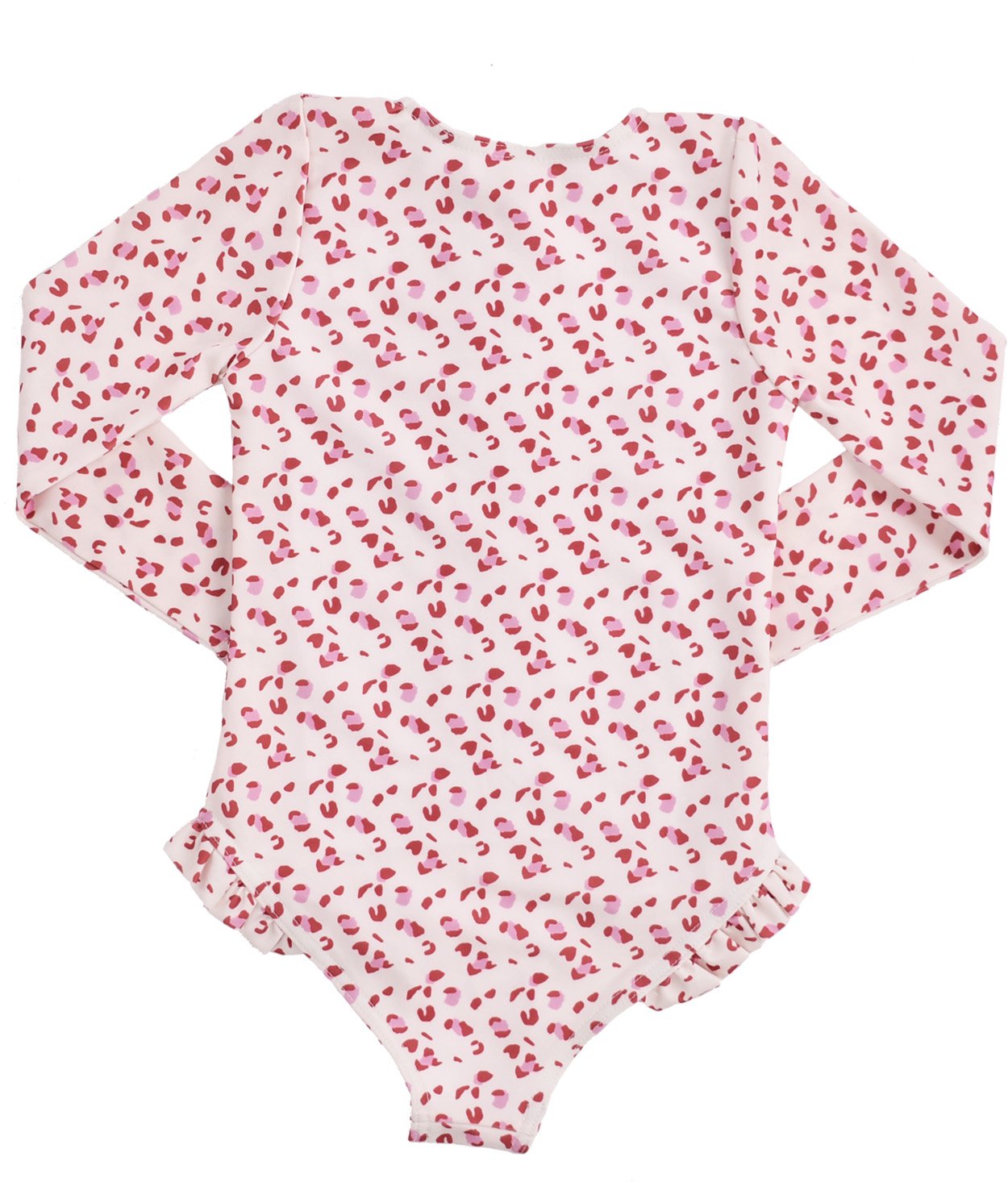 Swim Essentials | Schwimmanzug Mädchen 74/80 | Pink Leopard