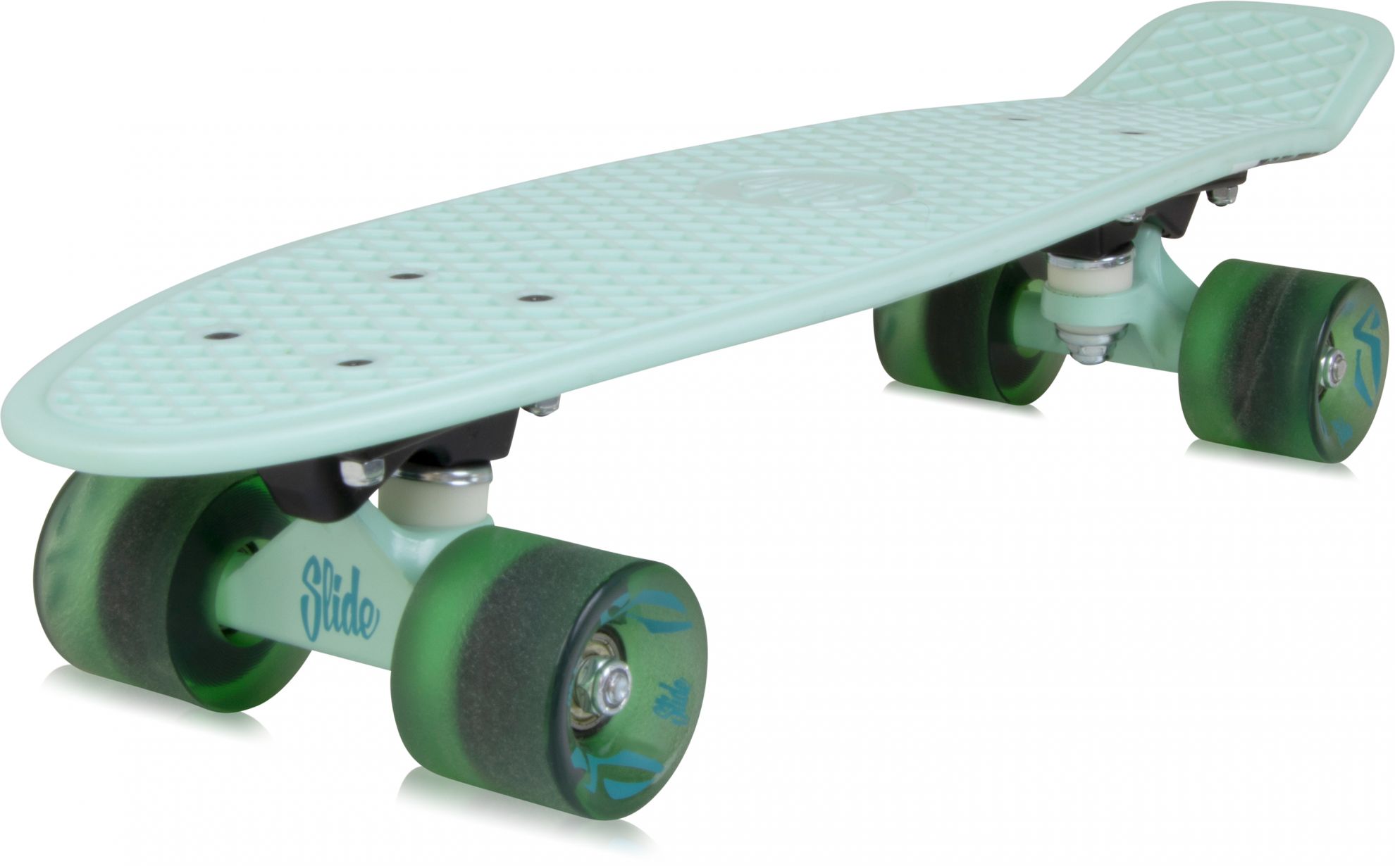 Slide Cruiser Board | 22-Zoll | Green Flower