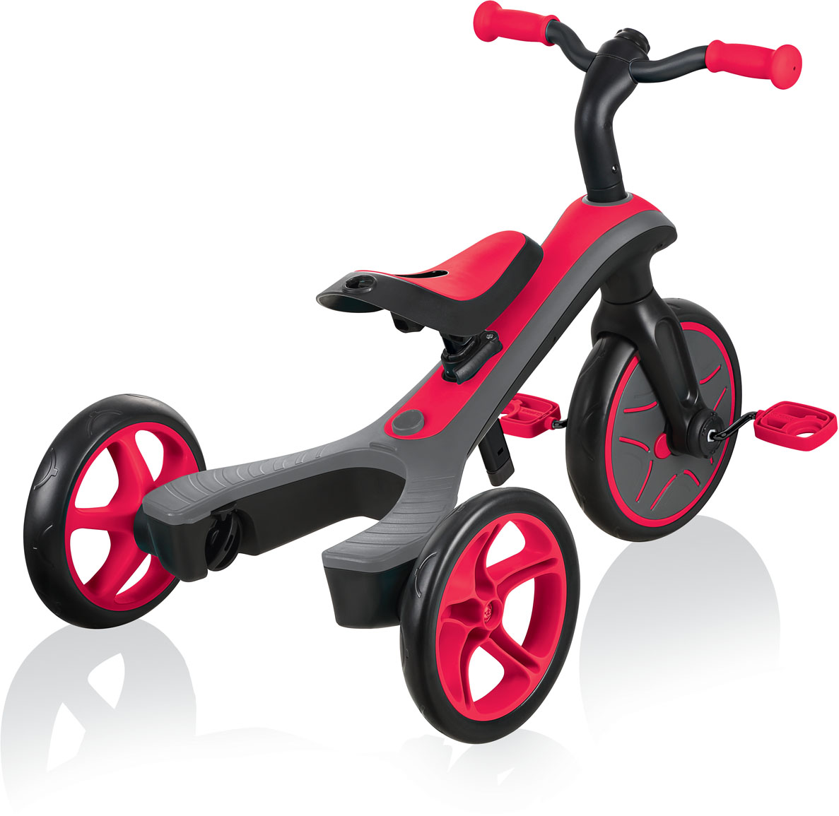 Globber Laufrad / Dreirad | Explorer Trike 2 in 1 | Rot