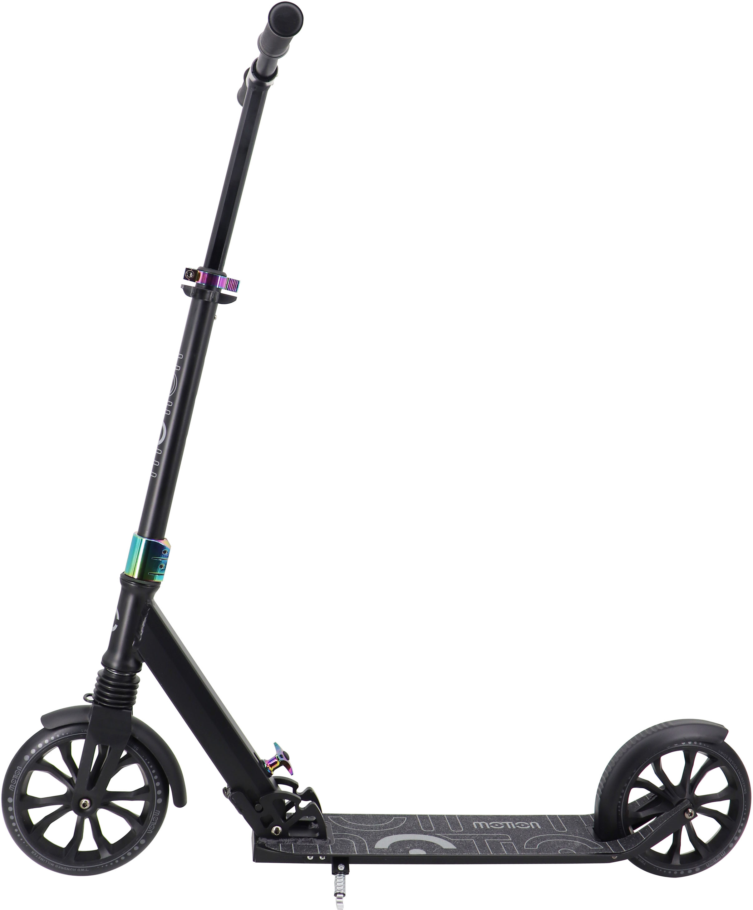 Motion Scooter | Road King 200mm | Schwarz-rainbow
