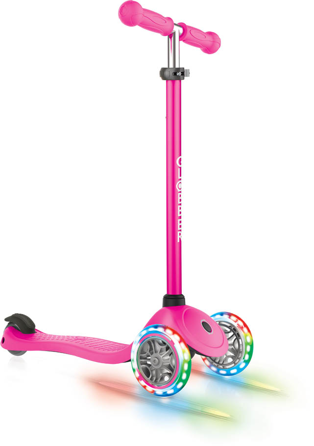 Globber Mini Scooter | Primo Lights | Pink