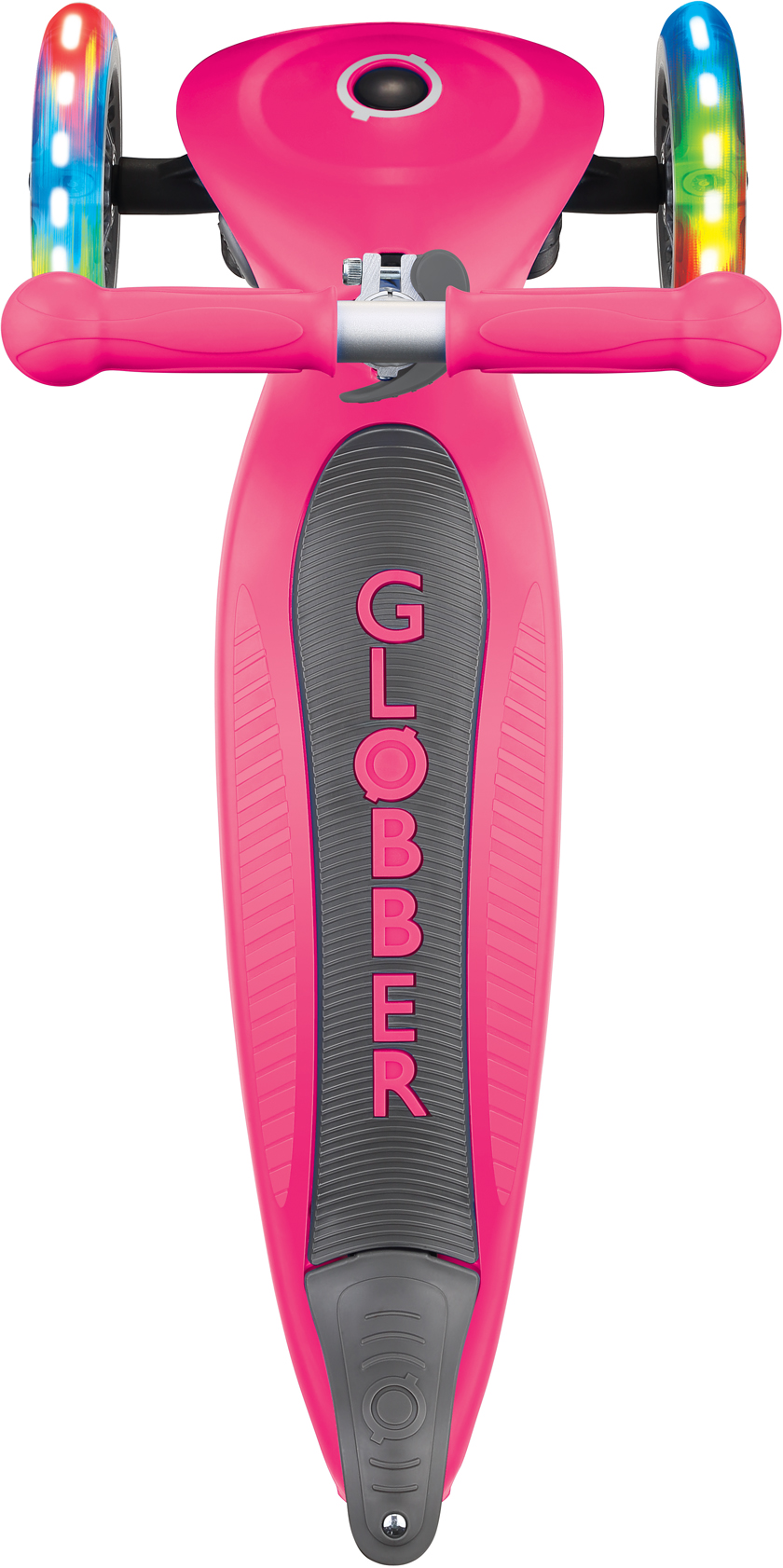 Globber | Junior Foldable Lights | Neon Pink