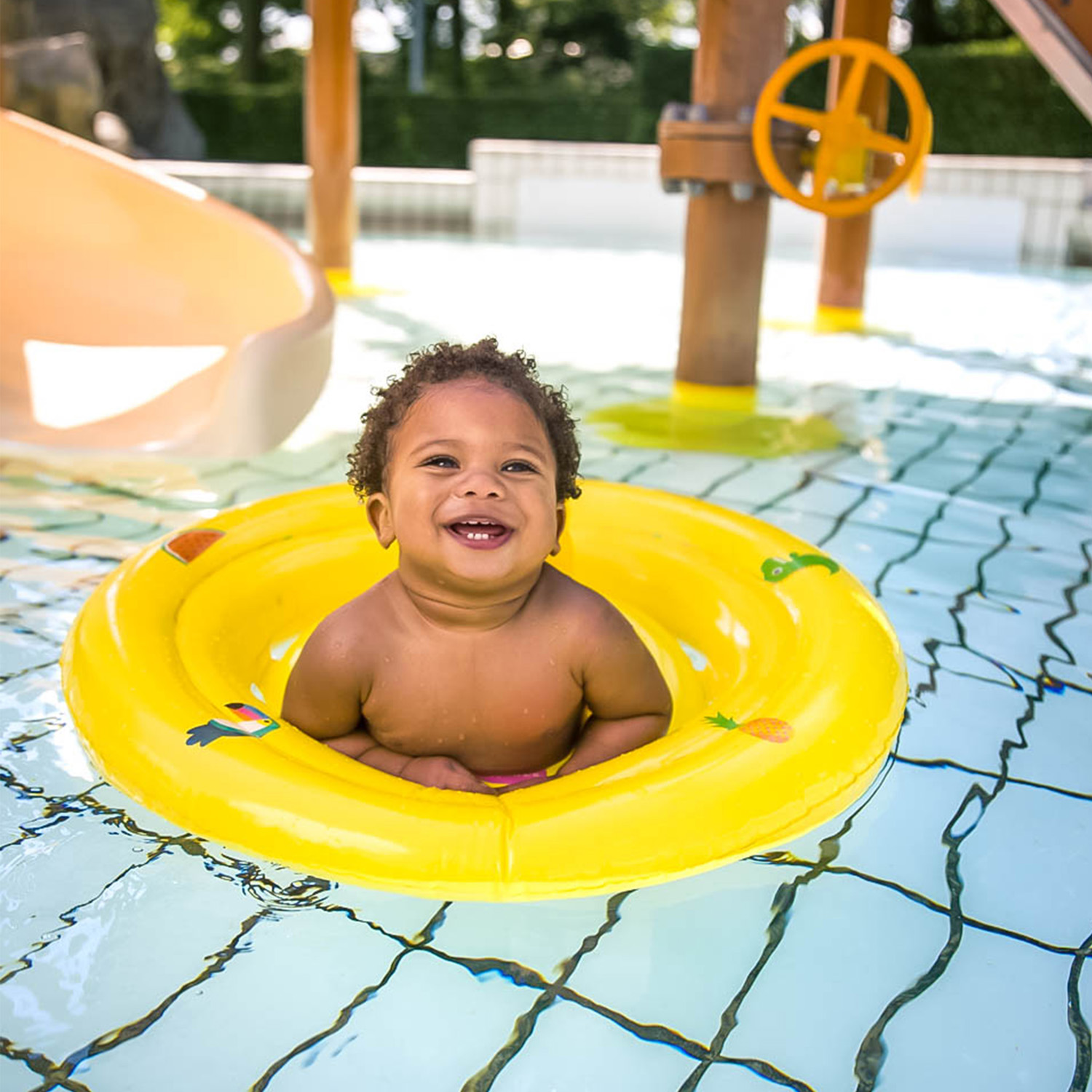Swim Essentials | Baby-Schwimmsitz 0-1 Jahre | Yellow