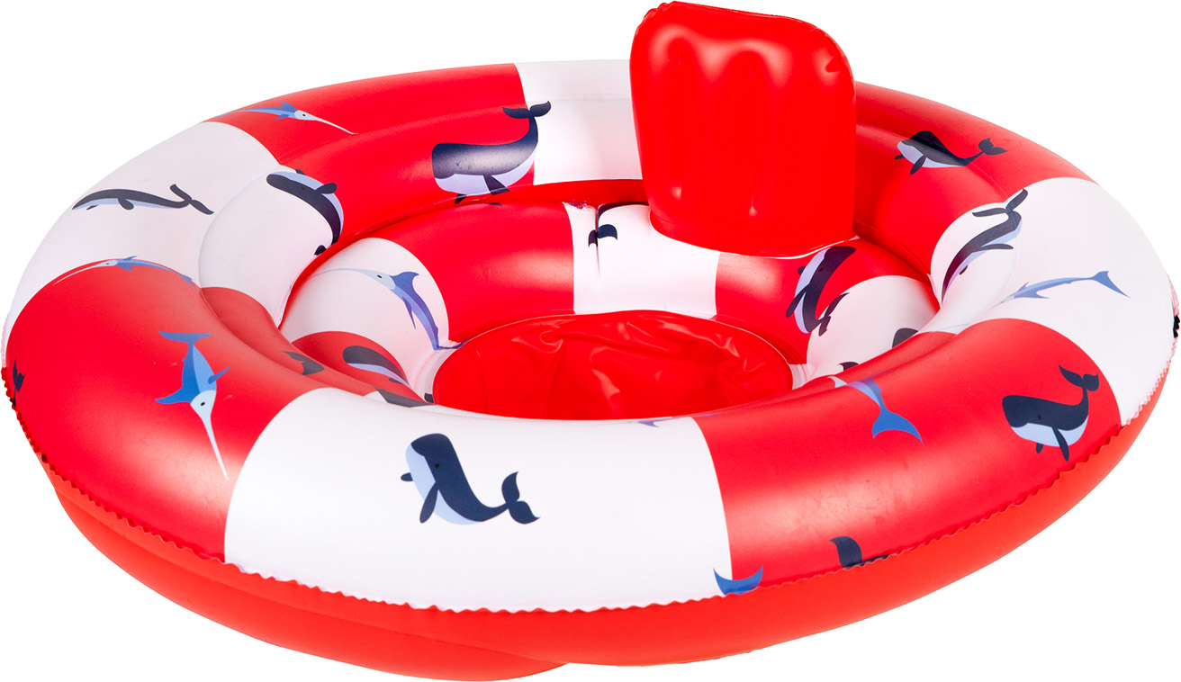 Swim Essentials | Baby-Schwimmsitz 0-1 Jahre | Red White Whale