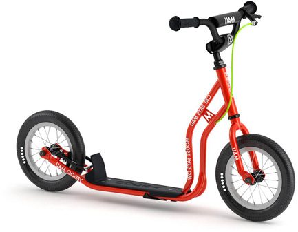 Yedoo Scooter mit Lufträder | Mau | Rot
