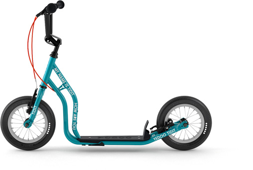 Yedoo Scooter mit Lufträder | Tidit | Teal blau