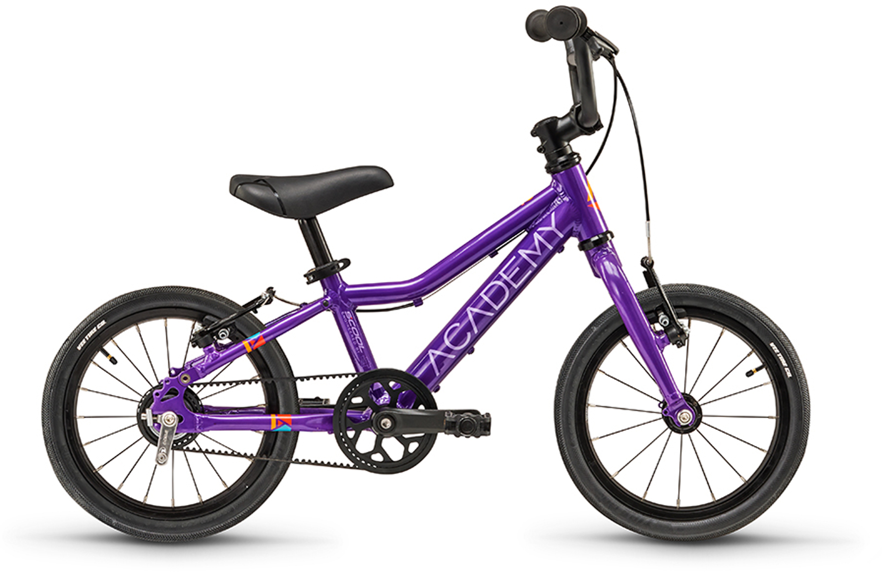 ACADEMY | Fahrrad 14" | Grade 2 Belt | Purple