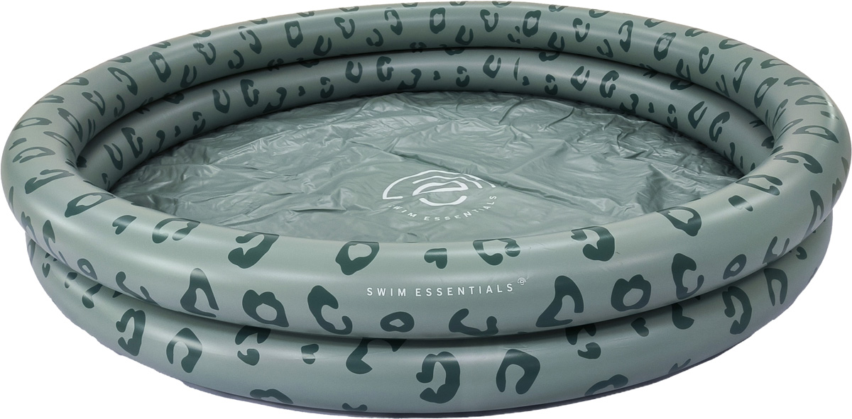 Swim Essentials | Baby Pool 100cm | Green Leopard