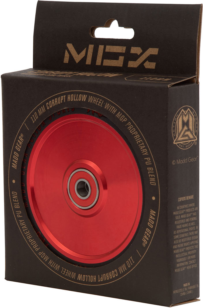 MGP Rolle Corrupt Hollow 110mm rot schwarz