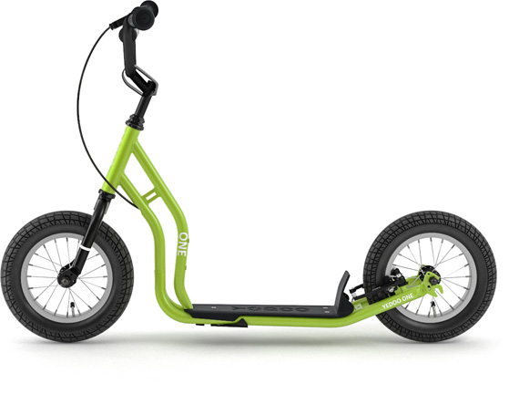 Yedoo Scooter mit Lufträder | One | Grün
