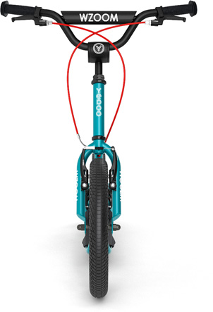 Yedoo Scooter mit Lufträder | Wzoom | Teal blau