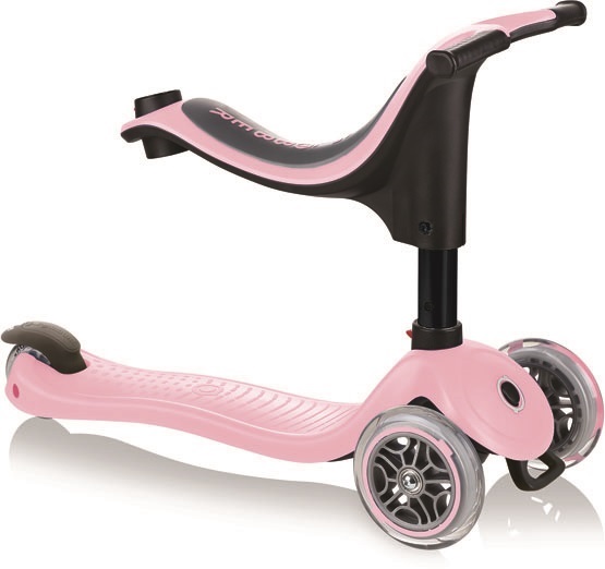 Globber GO UP Sporty with Stabilizer Pastel rosa