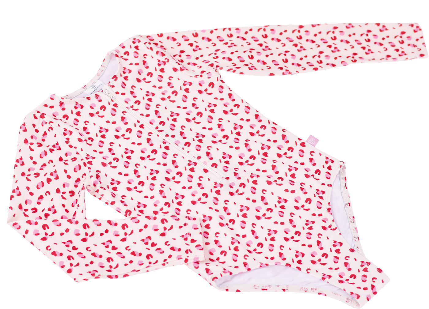 Swim Essentials | Schwimmanzug Mädchen 86/92 | Pink Leopard