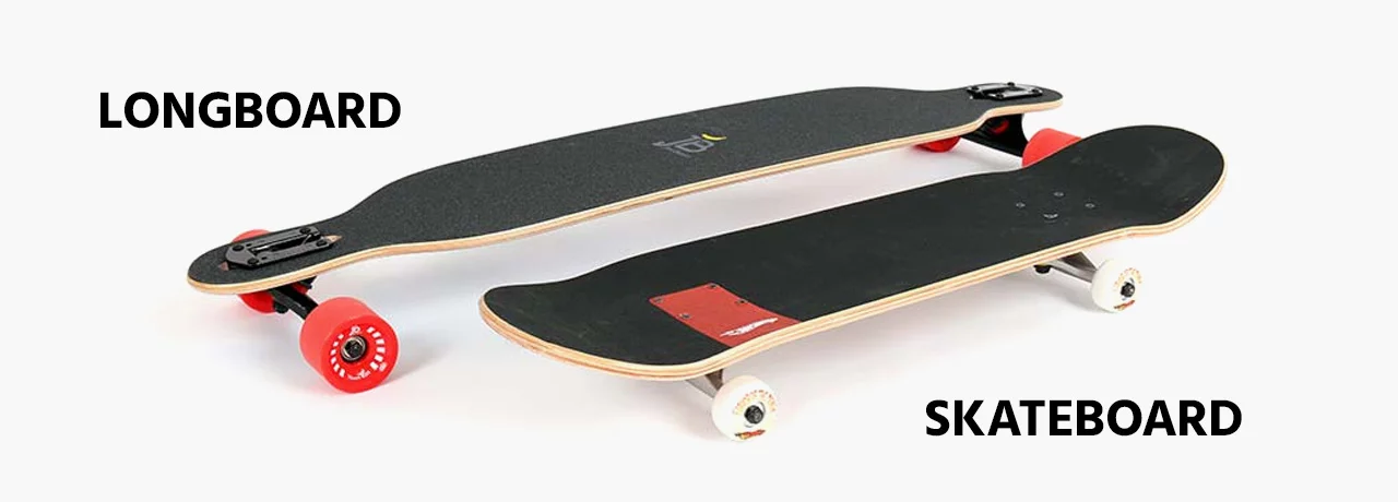 Longboard-versus-Skateboard