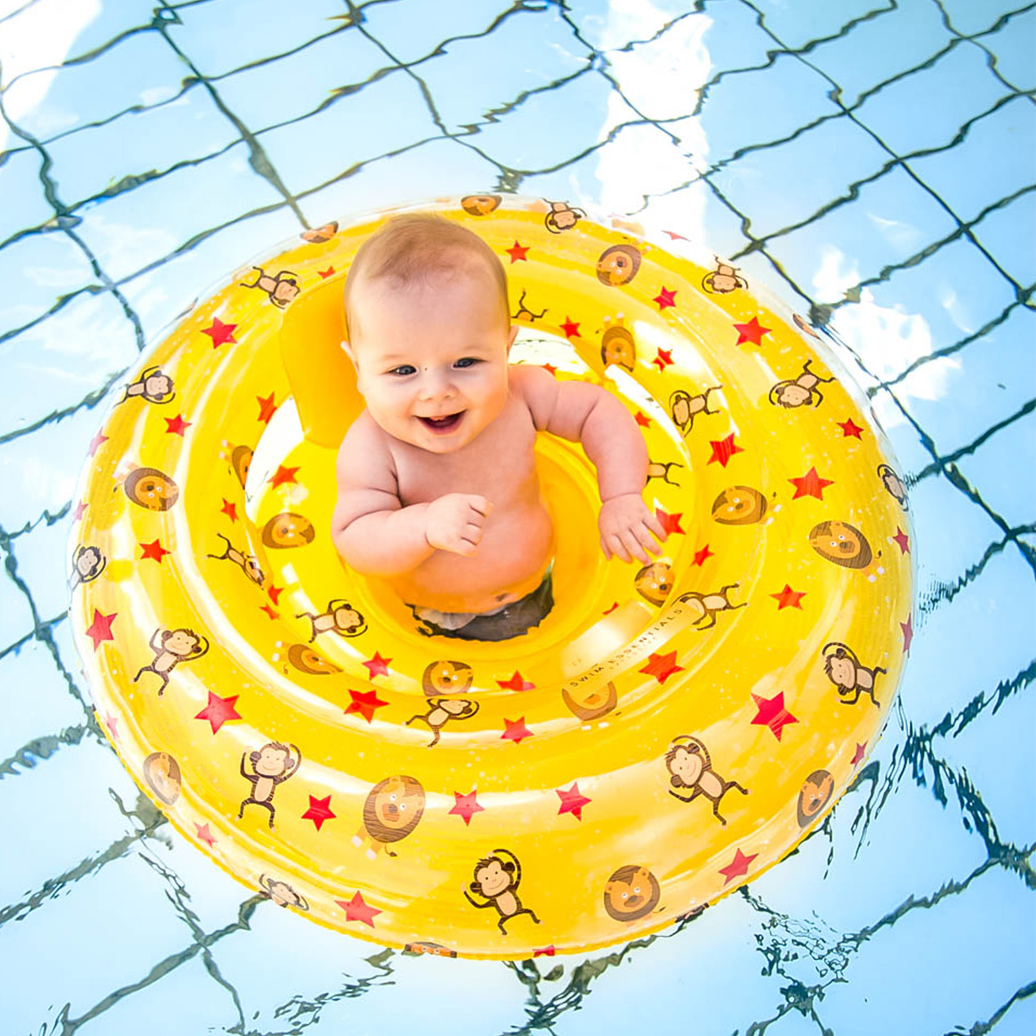 Swim Essentials | Baby-Schwimmsitz 0-1 Jahre | Yellow Circus