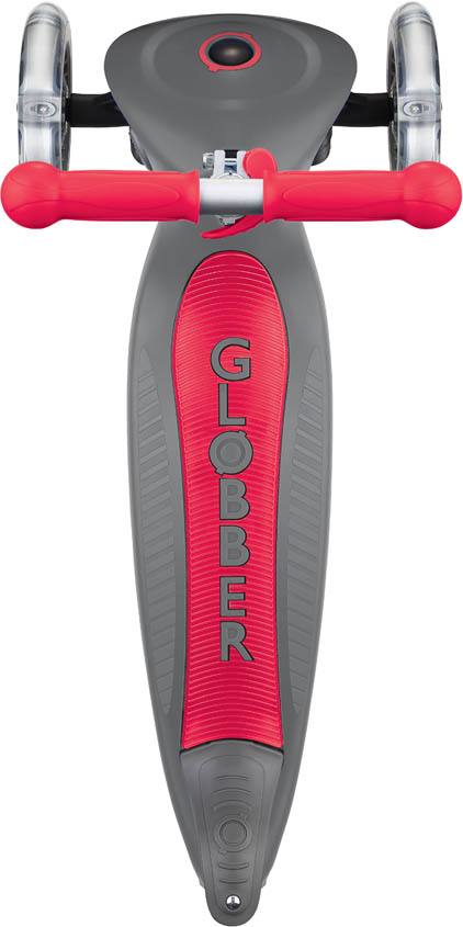 Globber Mini Scooter | Primo Foldable | Grau-rot