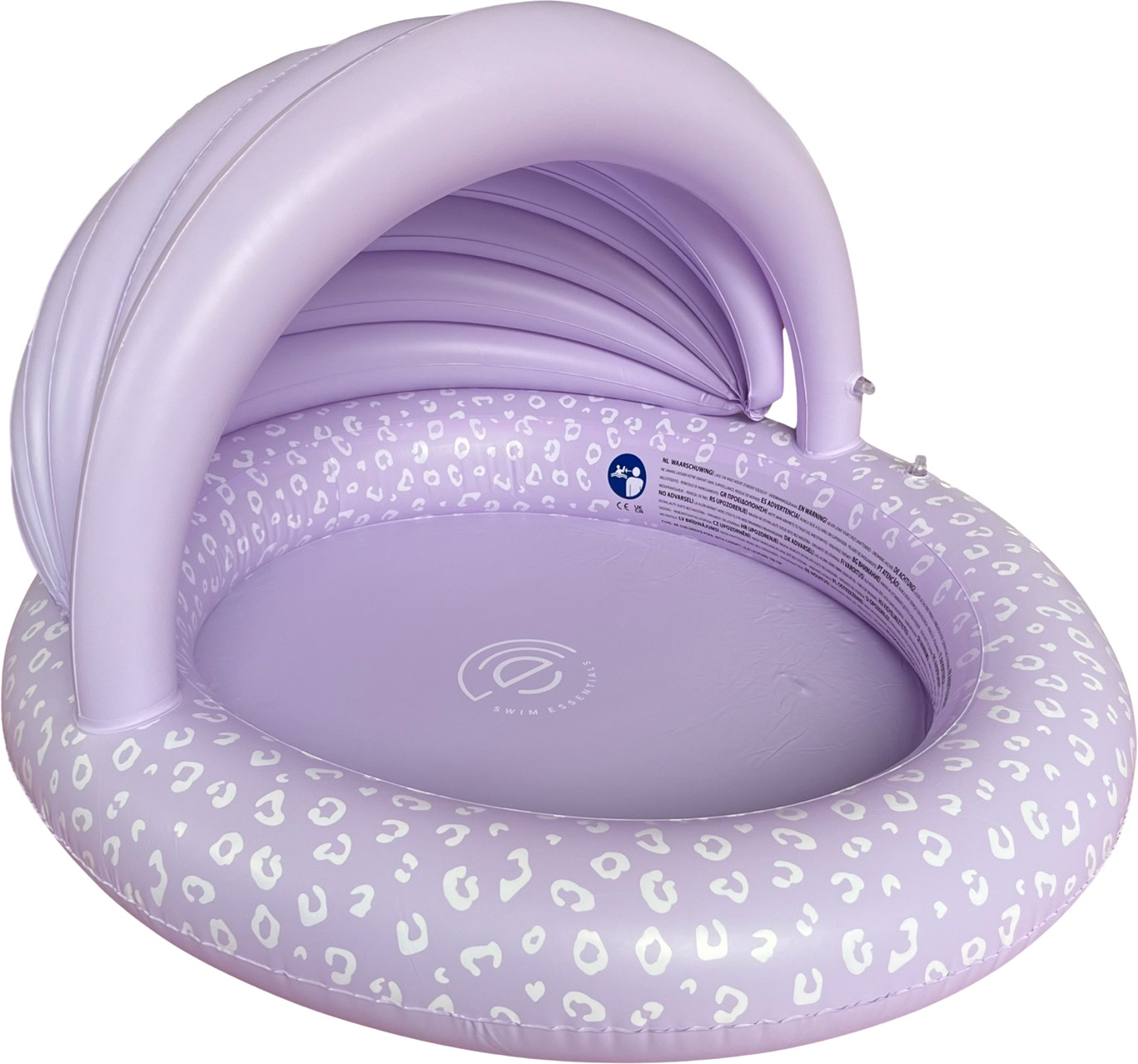 Swim Essentials | Baby Pool 100cm | Lila Leopard