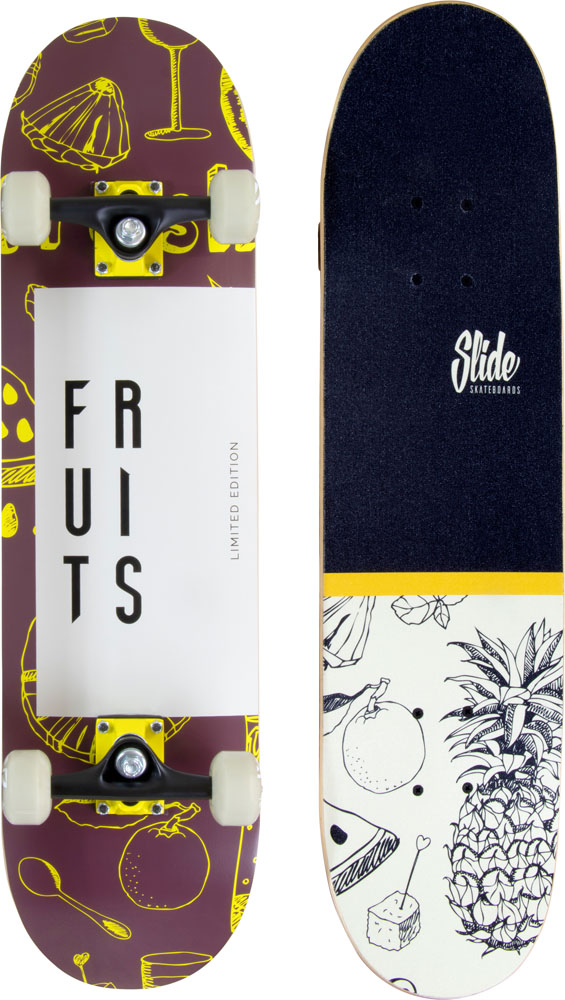 Slide | Skateboard | 31-Zoll | Fruits